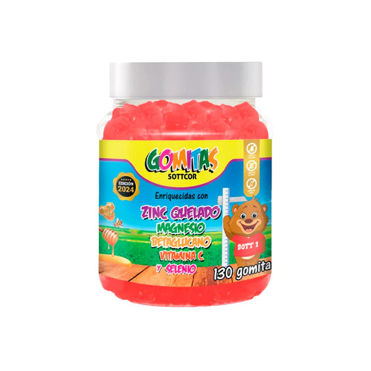 Gomitas Para Ninos Zinc Quelado Sottcor
