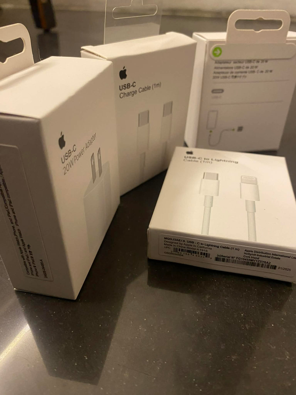 CUBO IPHONE 20W + CABLE C-C