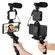 Kit de Grabación Vlogging Trípode Luz Led y Micrófono